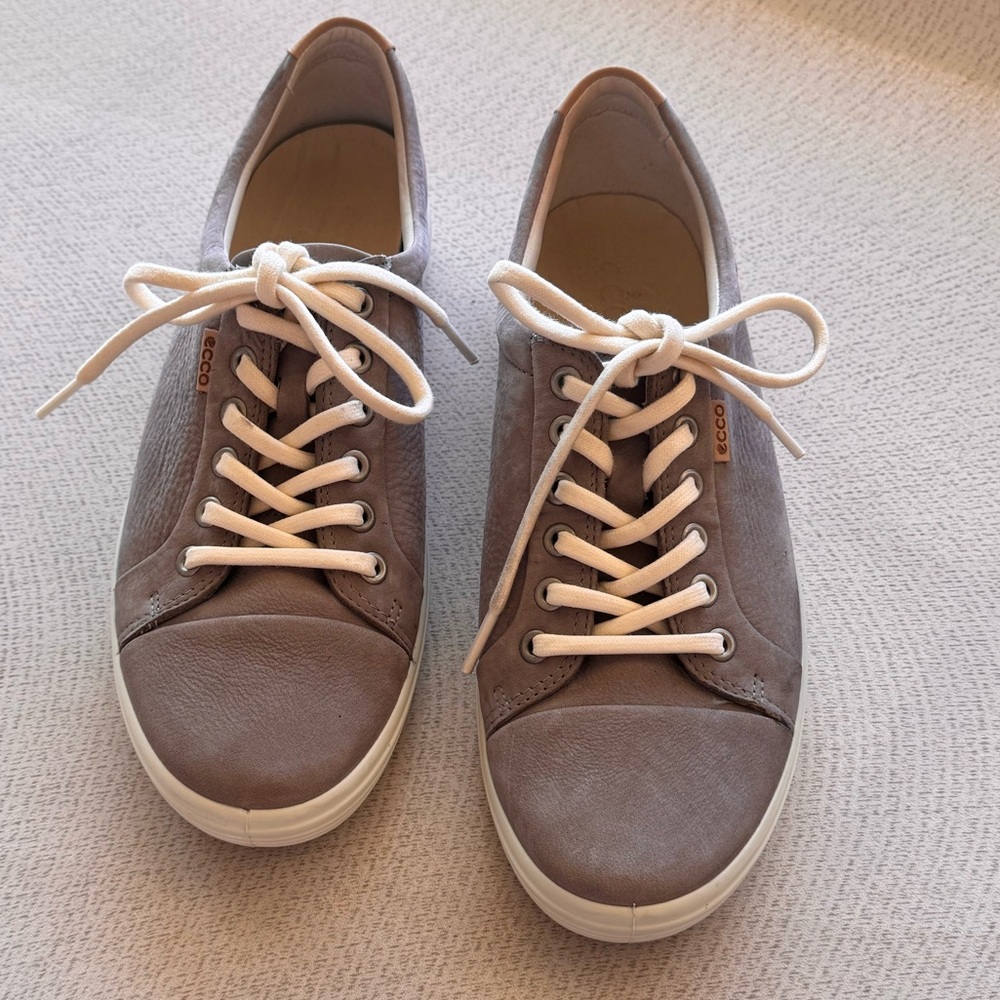 Ecco Grey Soft 7 Sneakers